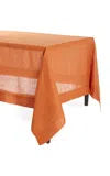 Moda Domus Linen Tablecloth In Orange