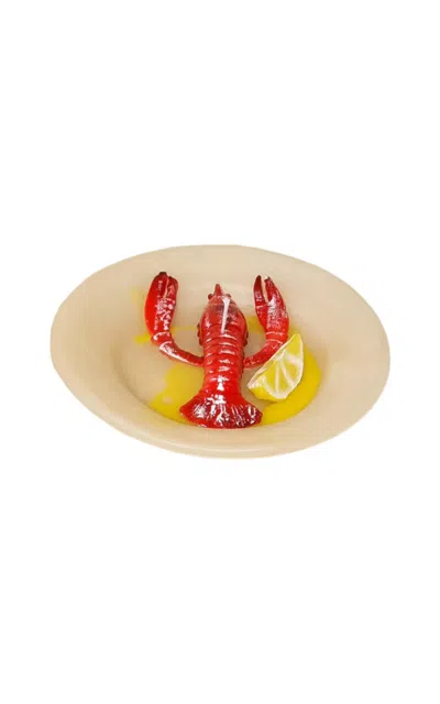 Moda Domus Riviera Lobster Candle In Multi