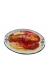 Moda Domus Riviera Spaghetti Lobster Candle In Multi