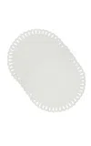 Moda Domus Set-of-four Handcrafted Linen Placemats In White
