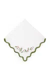 Moda Domus Set-of-four Linen Napkins In Green