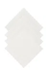 Moda Domus - Set-of-four Linen Dinner Napkins - Off-white