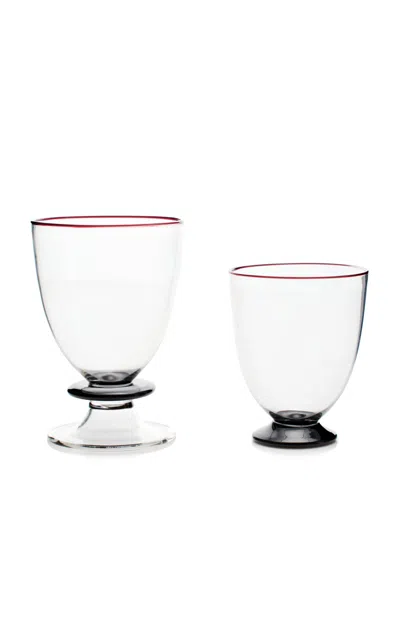 Moda Domus Water Vivarini & Wine Bellini Set In Black