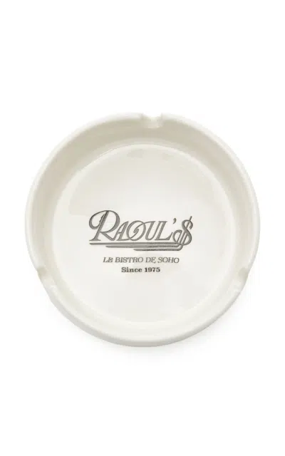 Moda Domus X Raoul's Ceramic Ashtray In White