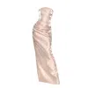 Moda Glam Women's Neutrals Lucia Strapless Corset Gown- Champagne In White
