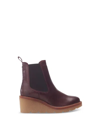 Moda In Pelle Audyn Boots In Burgundy