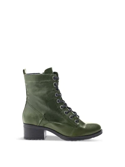 Moda In Pelle Bezzie Boots In Green