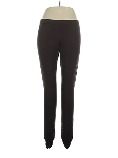 Pre-owned Moda International Active Pants In Black