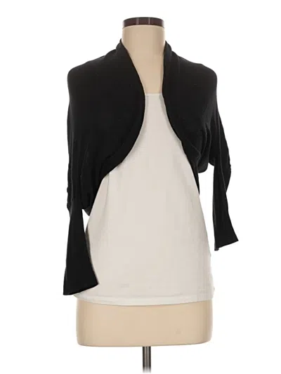 Pre-owned Moda International Cardigan Sweater In Black