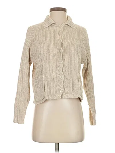 Pre-owned Moda International Cardigan Sweater In Brown
