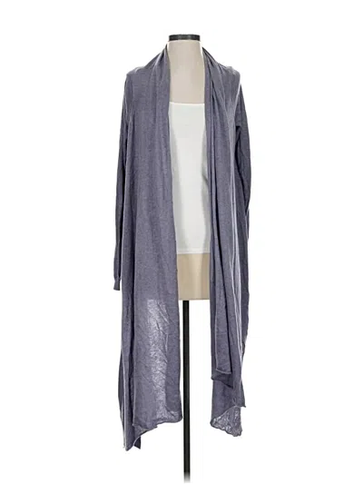 Pre-owned Moda International Cardigan Sweater In Gray