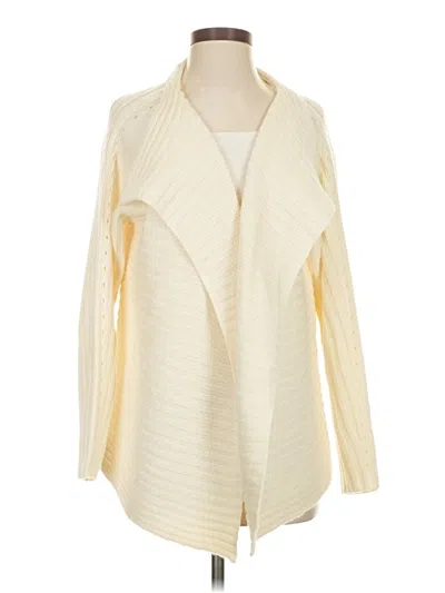 Pre-owned Moda International Cardigan Sweater In Ivory