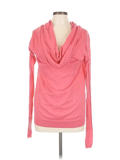 Pre-owned Moda International Cardigan Sweater In Pink