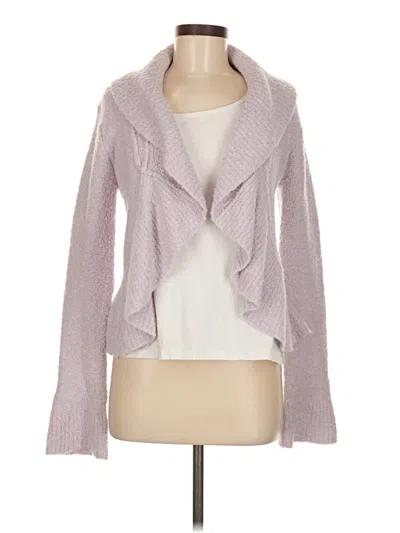 Pre-owned Moda International Cardigan Sweater In Purple