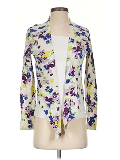 Pre-owned Moda International Cardigan Sweater In Purple