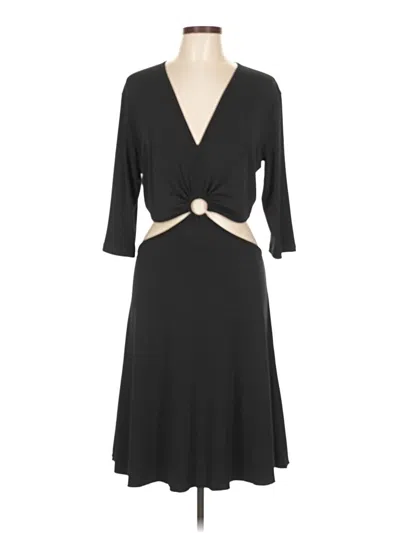 Pre-owned Moda International Casual Dress In Black