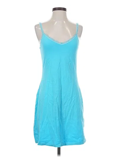 Pre-owned Moda International Casual Dress In Blue