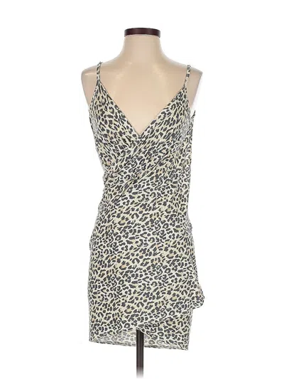 Pre-owned Moda International Casual Dress In Brown