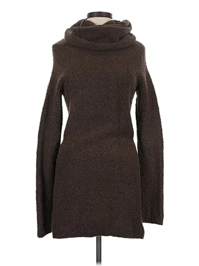 Pre-owned Moda International Casual Dress In Brown