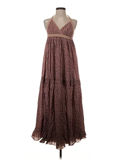 Pre-owned Moda International Casual Dress In Brown