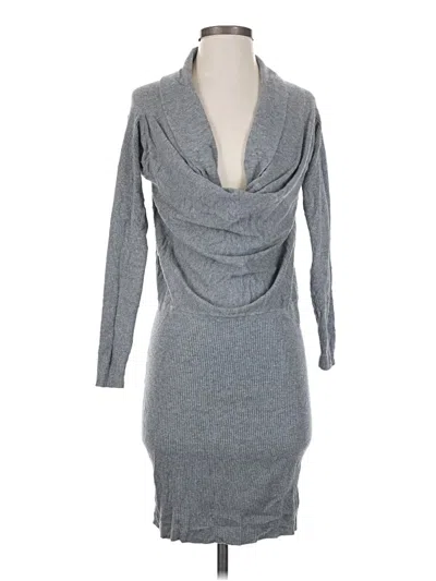 Pre-owned Moda International Casual Dress In Gray