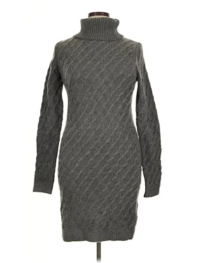Pre-owned Moda International Casual Dress In Gray
