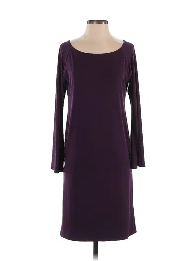 Pre-owned Moda International Casual Dress In Purple