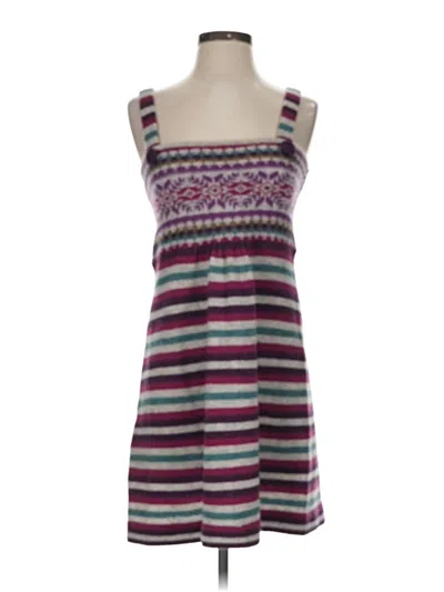 Pre-owned Moda International Casual Dress In Purple