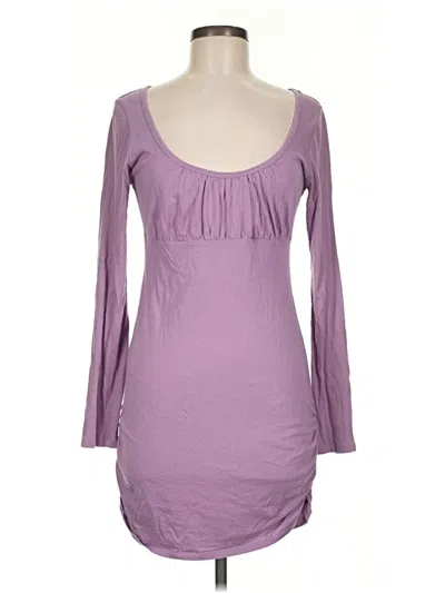 Pre-owned Moda International Casual Dress In Purple