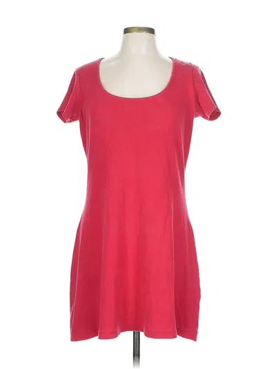Pre-owned Moda International Casual Dress In Red
