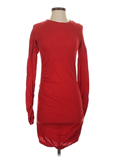 Pre-owned Moda International Casual Dress In Red
