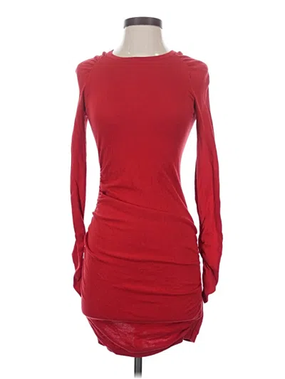 Pre-owned Moda International Casual Dress In Red