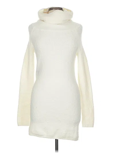 Pre-owned Moda International Casual Dress In White