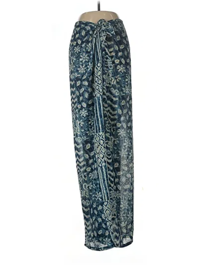 Pre-owned Moda International Casual Pants In Blue