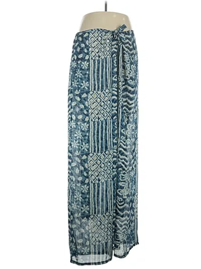 Pre-owned Moda International Casual Pants In Blue