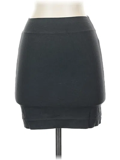 Pre-owned Moda International Casual Skirt In Black
