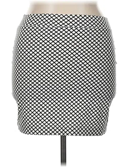 Pre-owned Moda International Casual Skirt In Gray