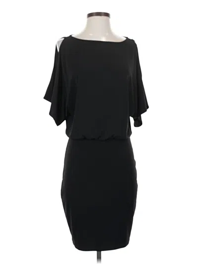 Pre-owned Moda International Cocktail Dress In Black
