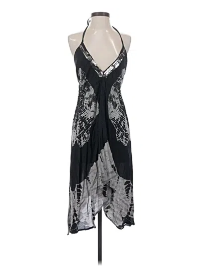 Pre-owned Moda International Cocktail Dress In Black
