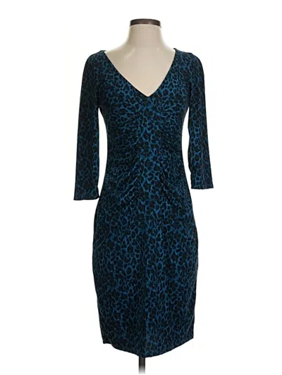 Pre-owned Moda International Cocktail Dress In Blue