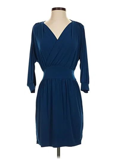 Pre-owned Moda International Cocktail Dress In Blue