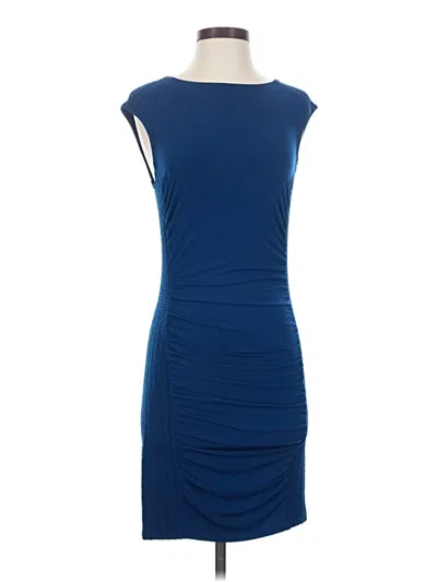 Pre-owned Moda International Cocktail Dress In Blue