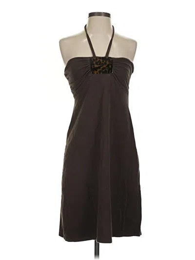 Pre-owned Moda International Cocktail Dress In Brown