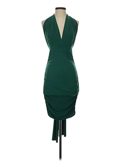 Pre-owned Moda International Cocktail Dress In Green