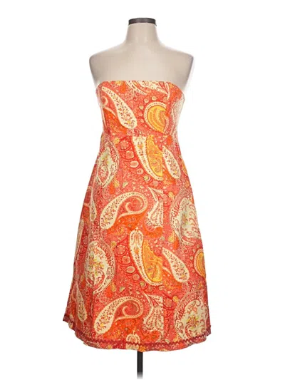 Pre-owned Moda International Cocktail Dress In Orange