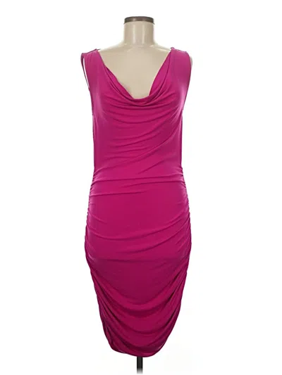 Pre-owned Moda International Cocktail Dress In Pink