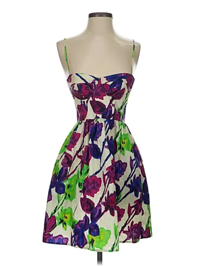 Pre-owned Moda International Cocktail Dress In Purple