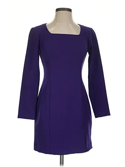 Pre-owned Moda International Cocktail Dress In Purple