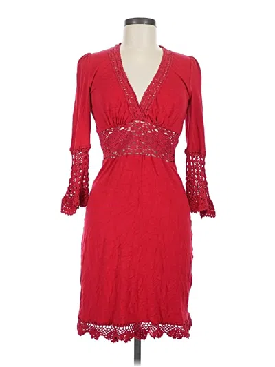 Pre-owned Moda International Cocktail Dress In Red