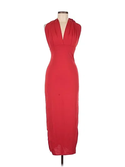 Pre-owned Moda International Cocktail Dress In Red